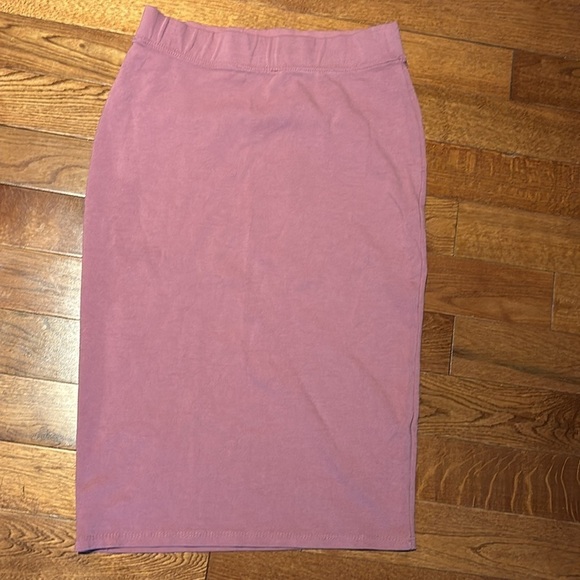 Iris Fushia Pink Pencil Skirt Sz Large - Picture 6 of 11